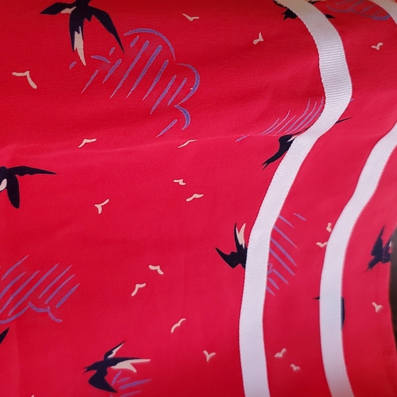 Anthropologie EK Jam Factory bird dress large - Picture 4 of 5